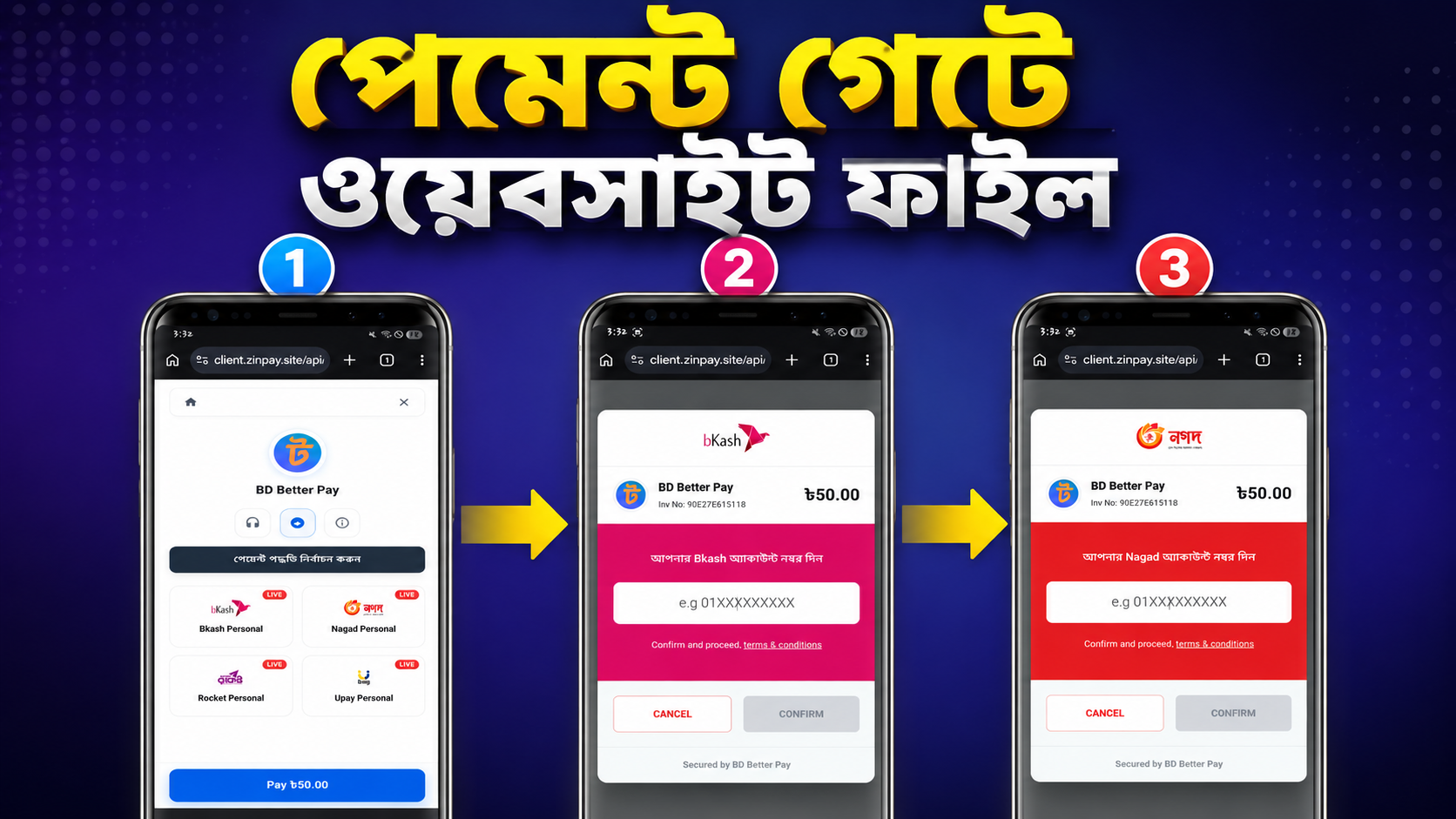 পেমেন্ট গেটওয়ে পার্সোনাল লাইভ